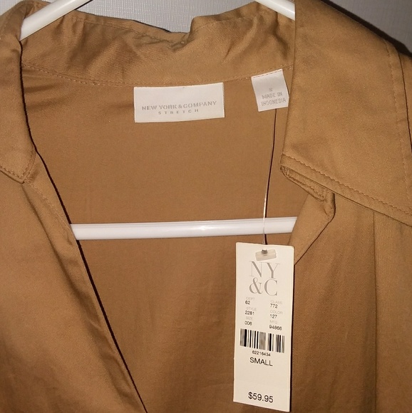 Brown casual dress. Never worn. - Picture 3 of 4